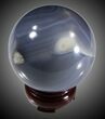 Polished Brazilian Agate Sphere #31348-2